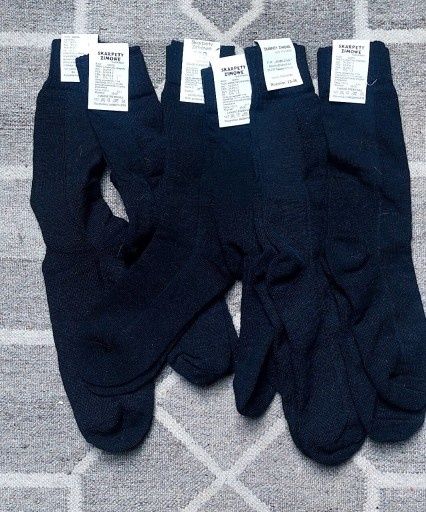 Skarpety czarne zimowe wojskowe MON roz. 37-39.