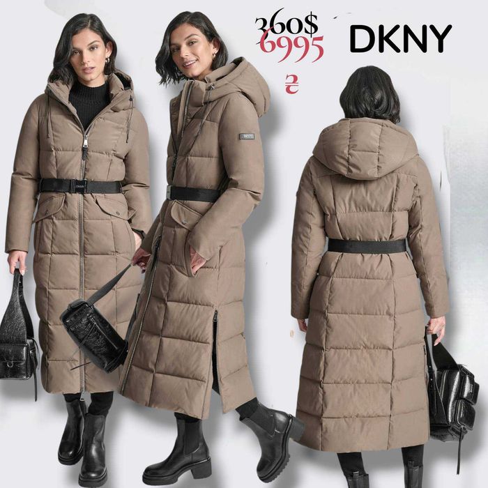 DKNY.Пуховик жіночий