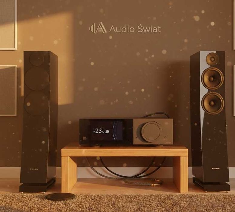 Wzmacniacz Lyngdorf TDAI-2210 Kolumny Pylon Audio Jasper 25 mk2 Zestaw