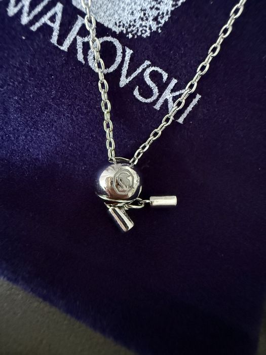 Naszyjnik kolia choker swarovski ariana perly