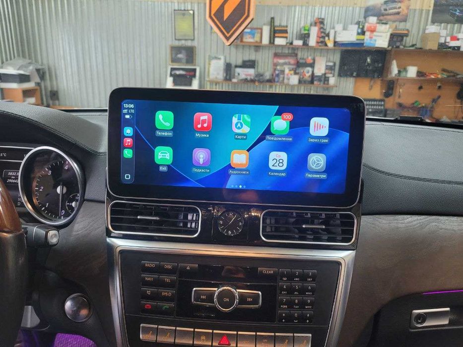 Штатна магнітола  Mercedes-Benz GL/ML-Class NTG 4.5 X166/W166 (8+64Gb)