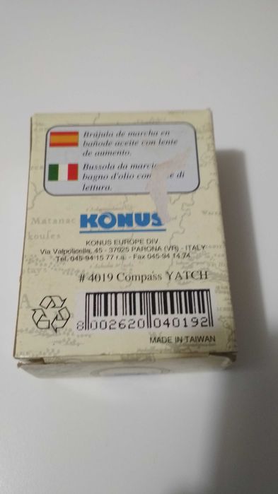 Bussula náutica KONUS