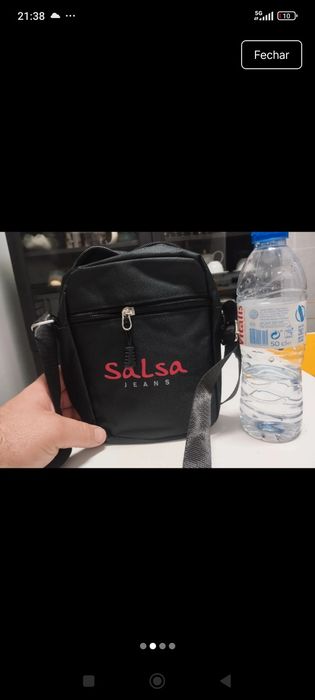 Mala tiracolo salsa jeans nova