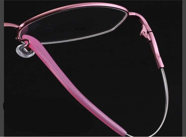 Armação - Óculos de titânio para lentes graduadas, NOVOS, roxo