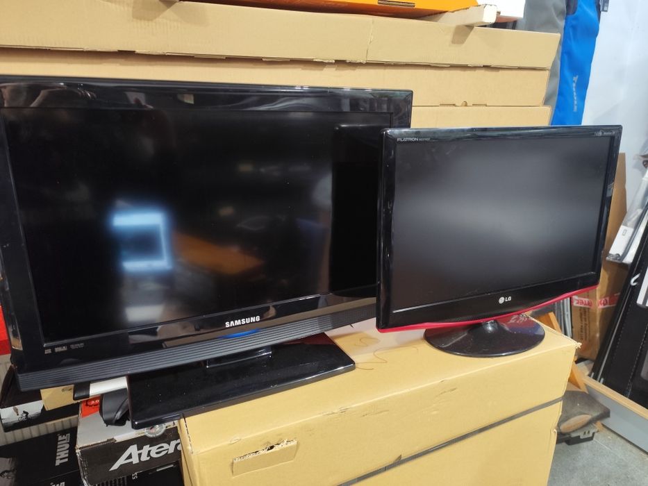 2x Telewizor  samsung 26 i LG 23 cale