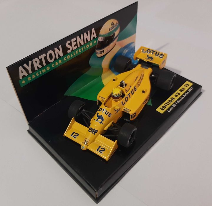 Ayrton Senna F1 Lotus 99T 1987 Minichamps