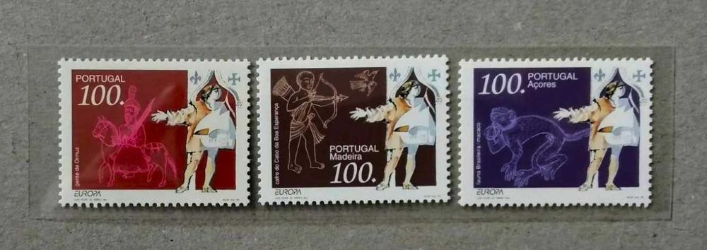 Série nº 2198, 2200, 2202 – Europa Portugal 1994