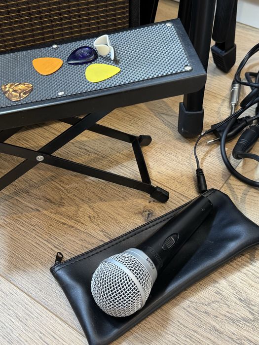 gitara elektroakustyczna + CAŁY ZESTAW