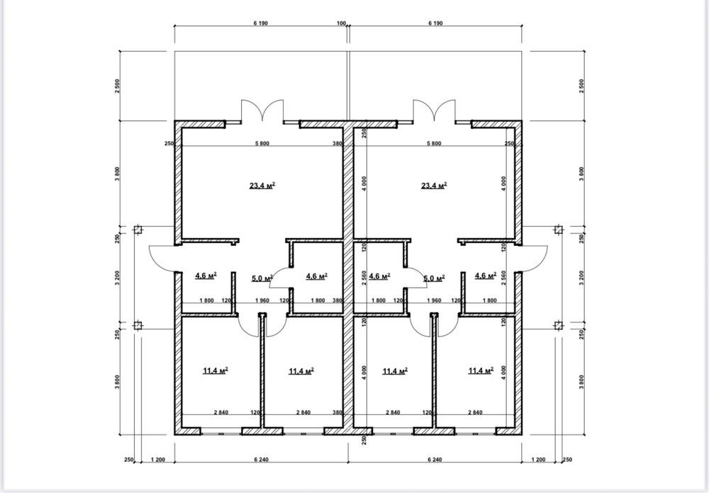 Будинок-дуплекс по ціні квартири біля озера