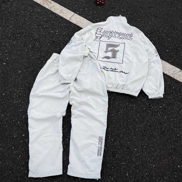 Вітровка Supreme New York Track Jacket Nylon drill y2k sk8