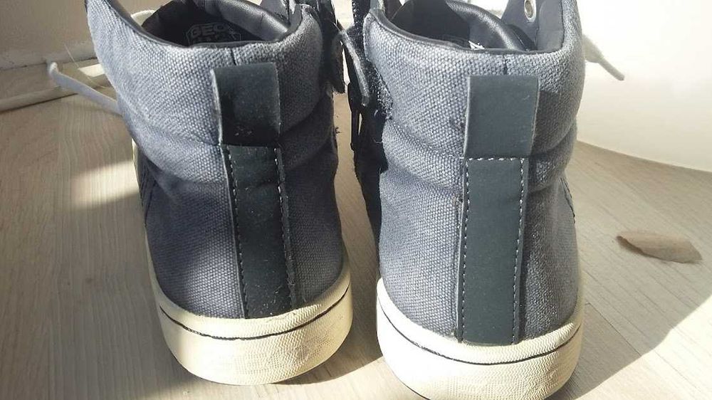 buty markowe GEOX 35 wyższe na jesień całoroczne przejściowe skóra !