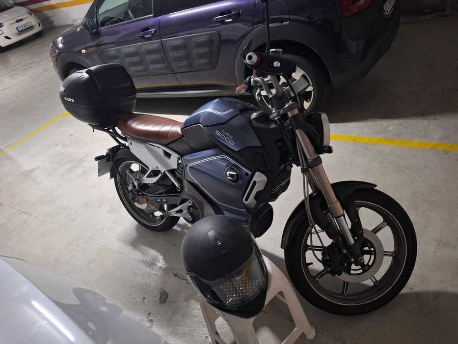 Mota Elétrica Super Soco TC 2019 (50cc) — Impecável, só 4.268 Km