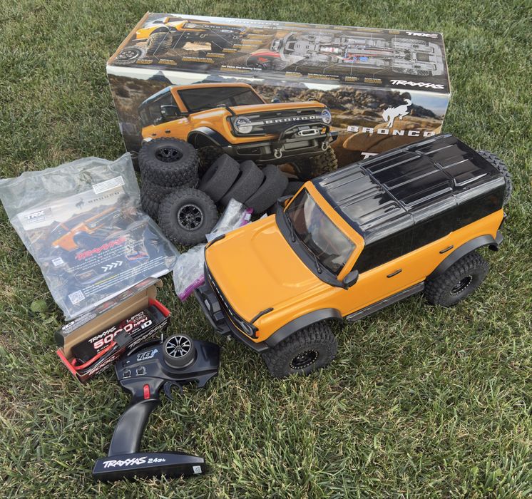 Traxxas TRX4 Ford Bronco + 5500mah 3s батарею + апгрейди