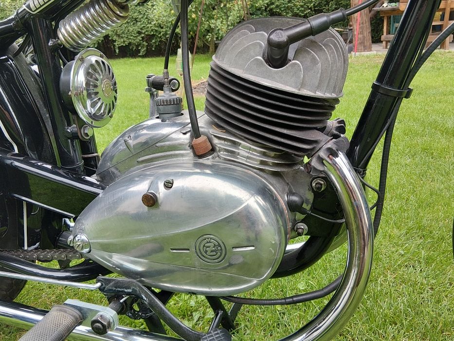 CZ 125c 1952rok, zabytek, zarejestrowana!