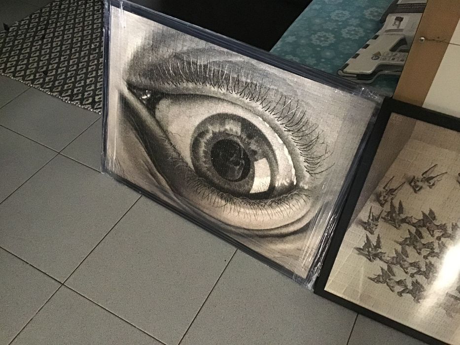 Quadro puzzle do MC Escher