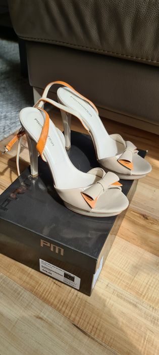 Włoskie sandały na szpilkach Primamoda rozmiar 39