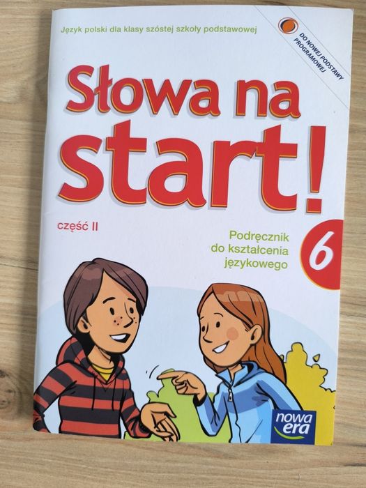 Podręcznik do nauki języka polskiego klasa 6 Słowa na start cześć 2