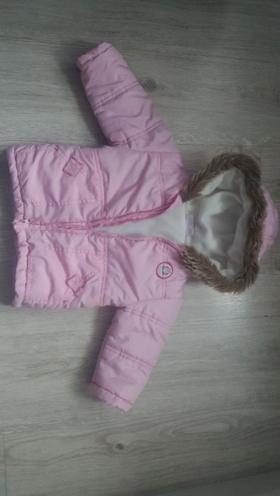 Kurtka  zimowa dziewczęca 80