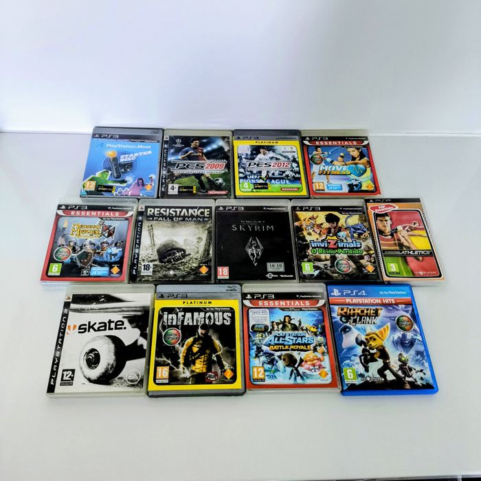 14 Jogos PlayStation 3 / PS4 / PSP