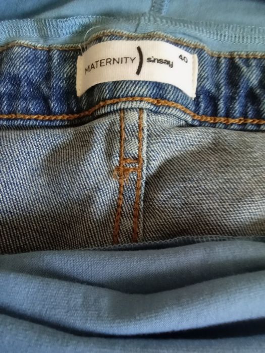 Джинсові шорти для вагітних