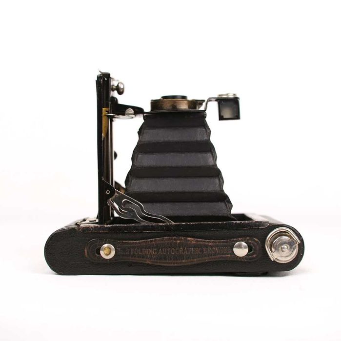 Máquina fotográfica de fole Kodak No.2 Folding Autographic Brownie