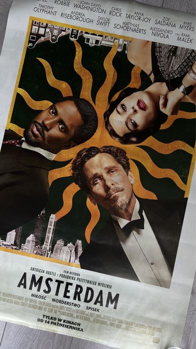 Plakat kinowy Amsterdam