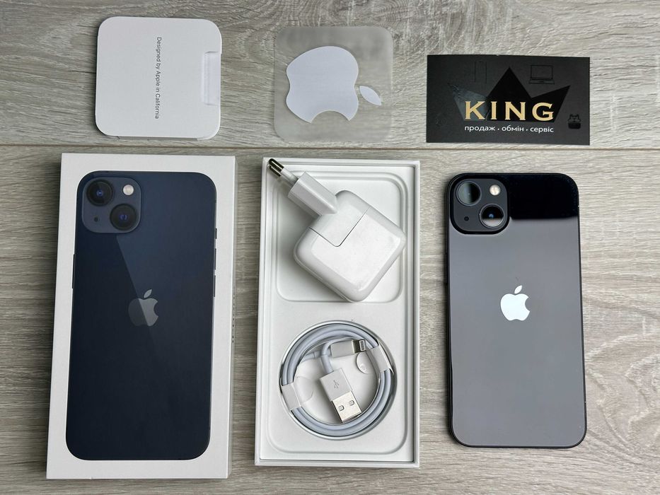 Apple iPhone 13 - 128GB - Midnight Neverlock 91% АКУМУЛЯТОР №17