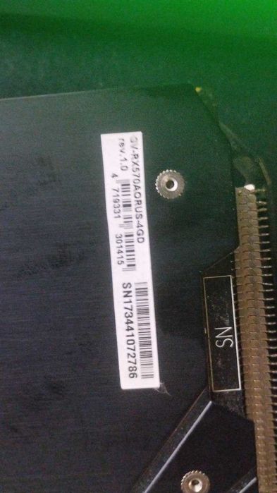 Відеокарта Gigabyte Aorus RX 570