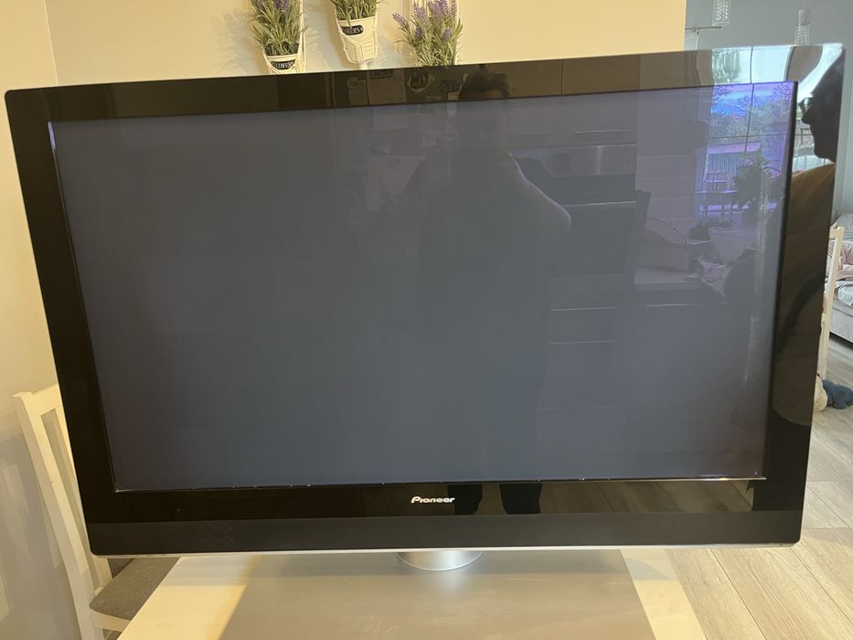 Pioneer PDP-427XA 42” Plazma + pilot + obrotowa podstawa | Sprawny