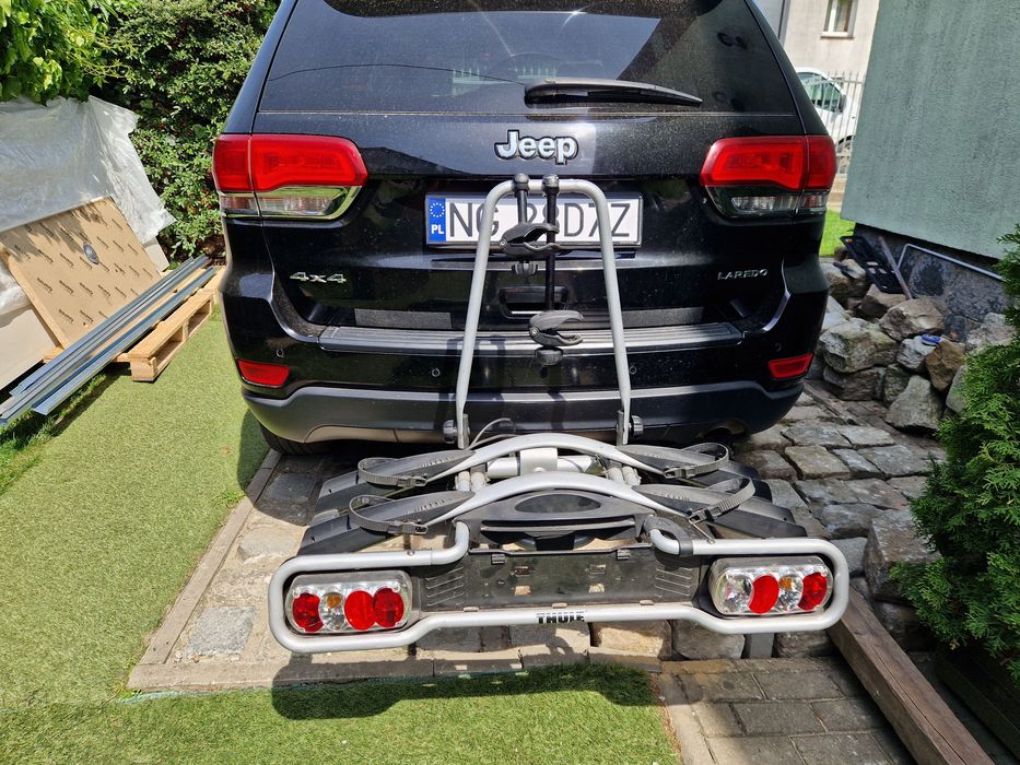 Uchwyt bagażnik rowerowy Thule na hak 2 rowery  uchylny