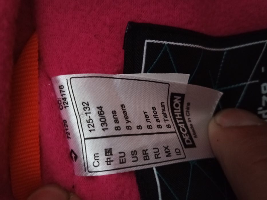 Fato ski criança menina