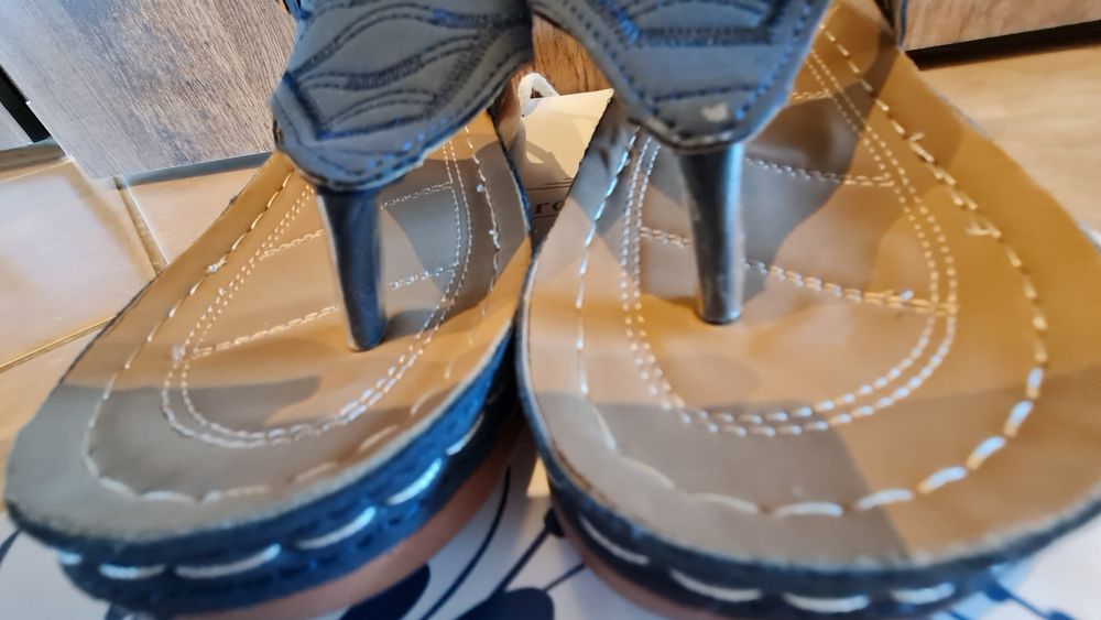 Nowe bez metki sandały japonki boho 37, mega lekkie