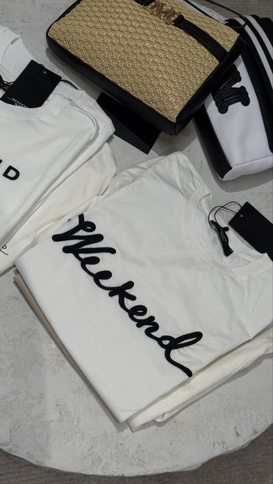 Футболки жіночі Max Mara нові, розмір S/M, білий колір, оригінал