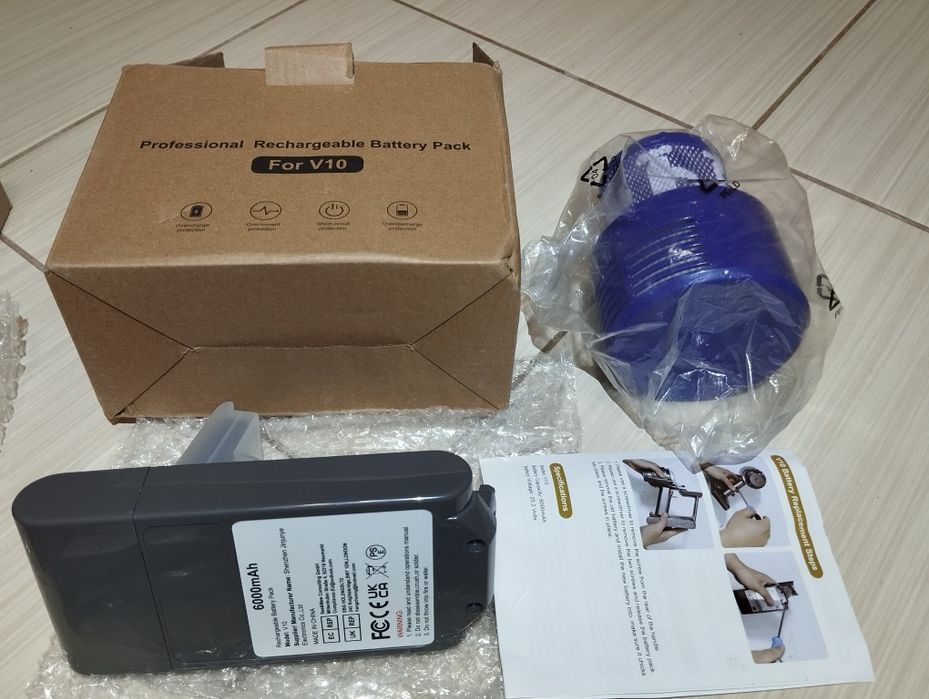 Аккумулятор V10 пс  пылесоса Dyson V7  Новый