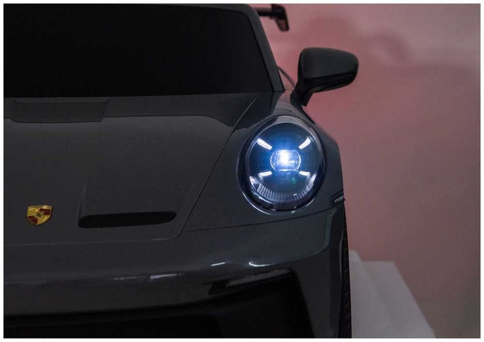 Auto Na Akumulator Porsche GT3 (2x320W Mute Motor) Ekoskóra Pojazd