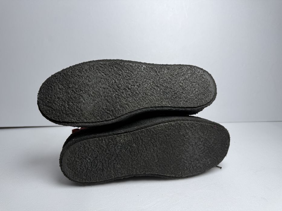 Shabbies Amsterdam bordowe botki r.40 wkł:25,5 cm skóra zamszowa