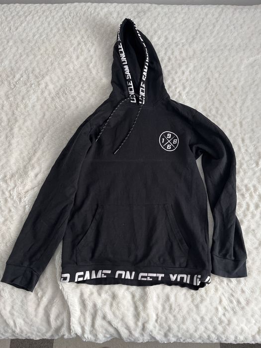 Bluza czarna z kapturem rozm M