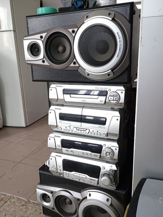 Wieża Technics kolumny pilot