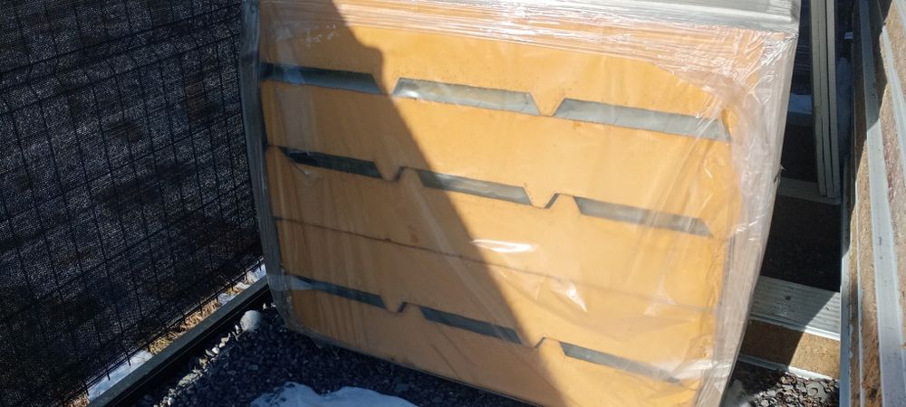 Płyta warstwowa dachowa 160mm 5x220cm