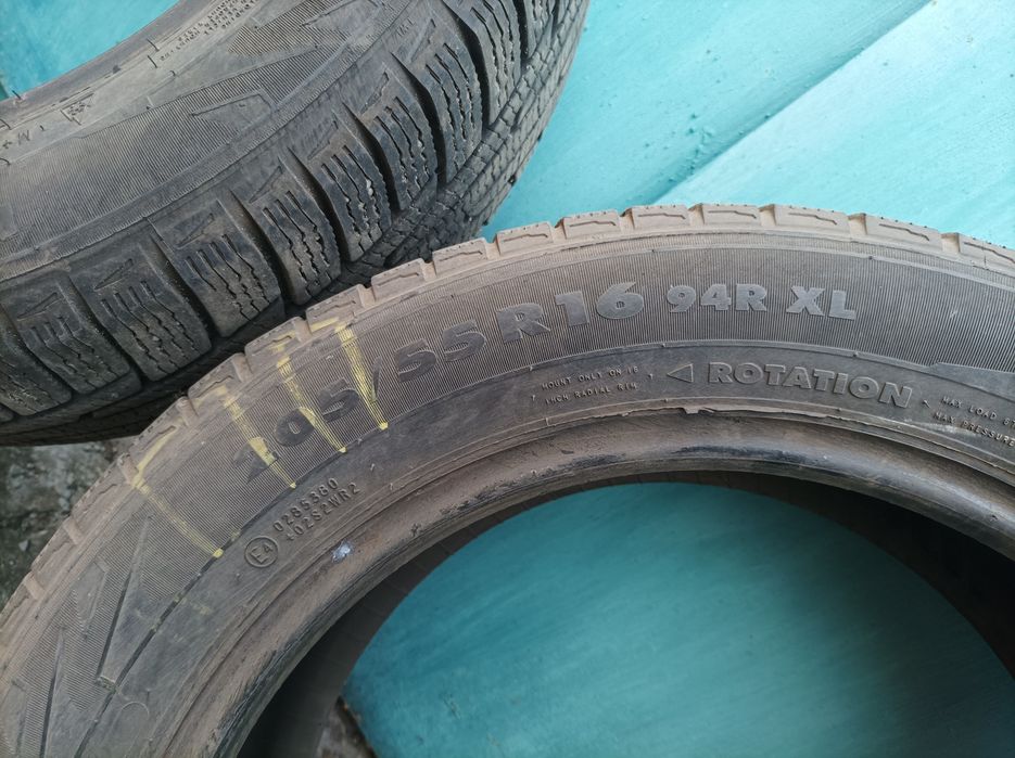 Продам зимову гуму Nokian 205/55 r16