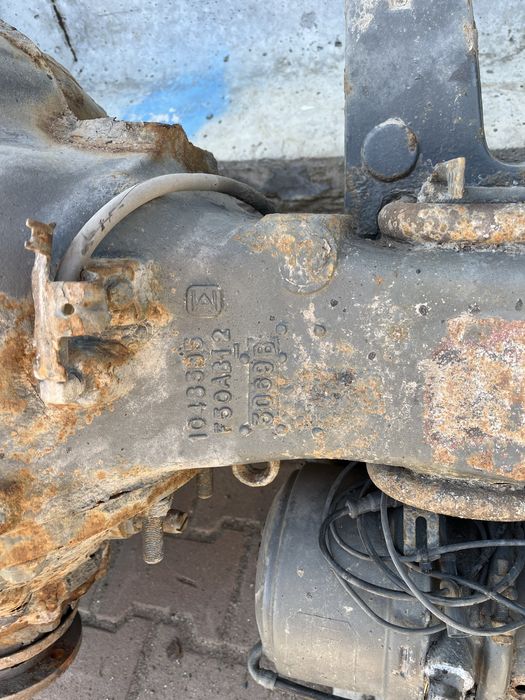 Мост с редуктором, ленивец вольво