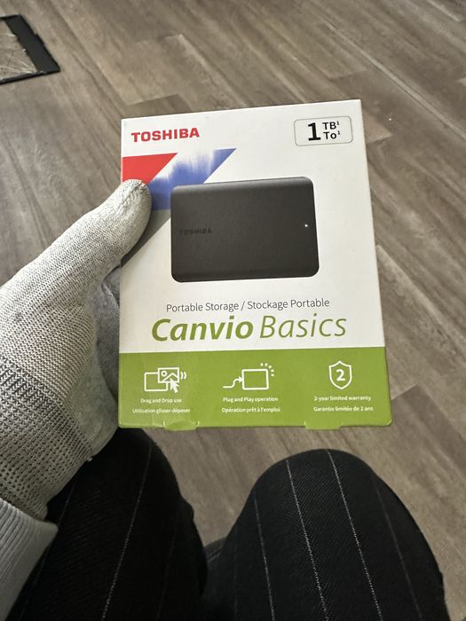Toshiba canvio basics 1tb