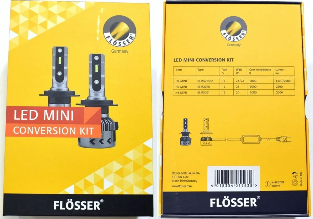Lâmpada auto led mini conversion kit