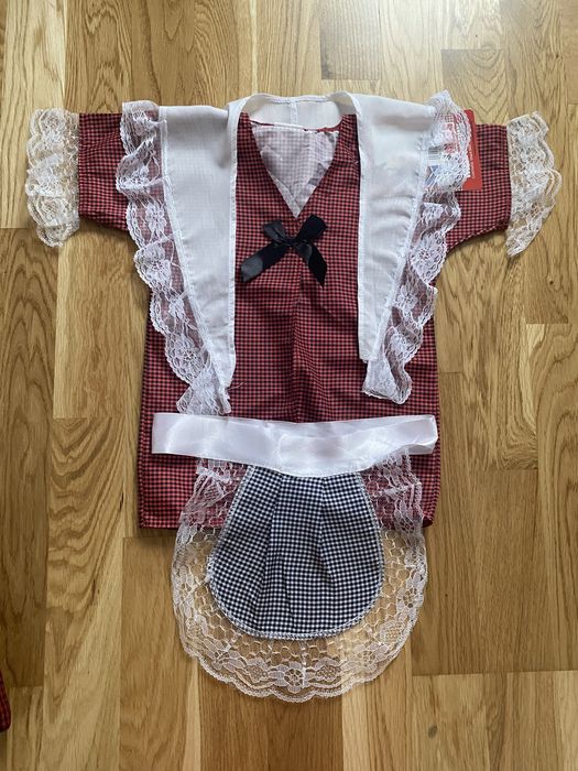 Przebranie stroj sluzaca pastereczka r. 80/92