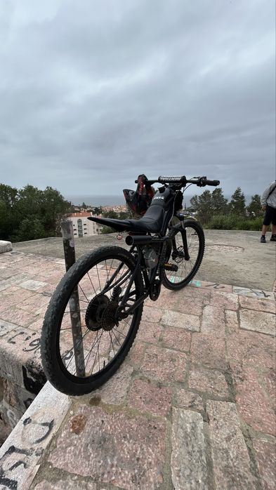bicicleta  motorizada 80cc
