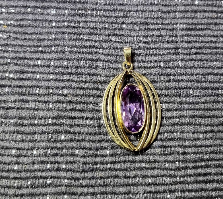 Komplet Biżuterii Kolczyki + Zawieszka ZŁOTO 585 11g