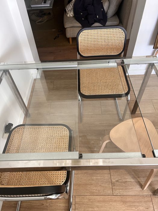 Mesa de jantar vidro