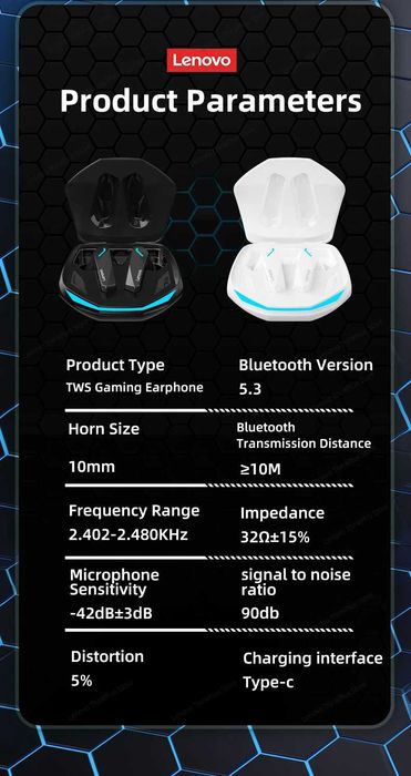 TWS Bluetooth навушники "RealFit F3 Black"