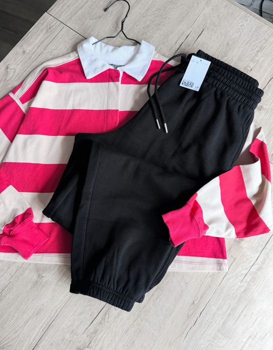 Котонові НОВІ H&M утеплені спортивні джогери