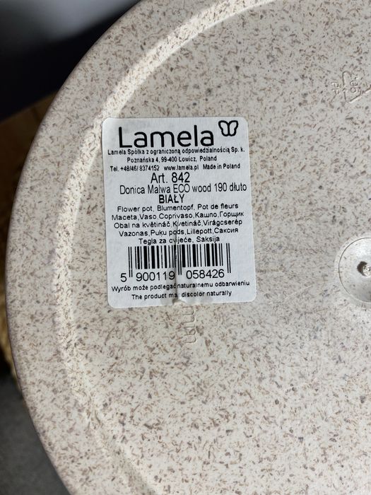 Lamela osłonka na doniczke + doniczka